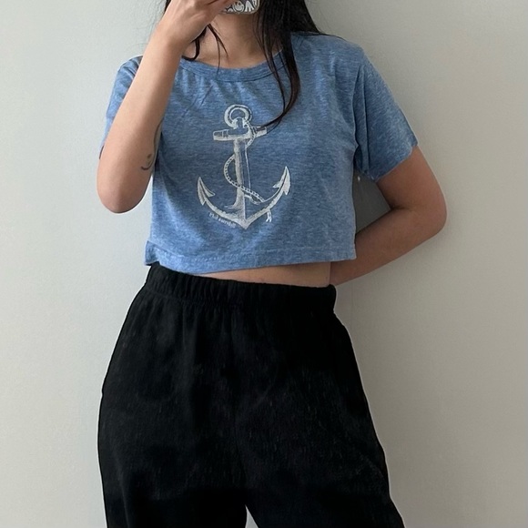 AMERICAN APPAREL cropped t-shirt - Picture 6 of 7